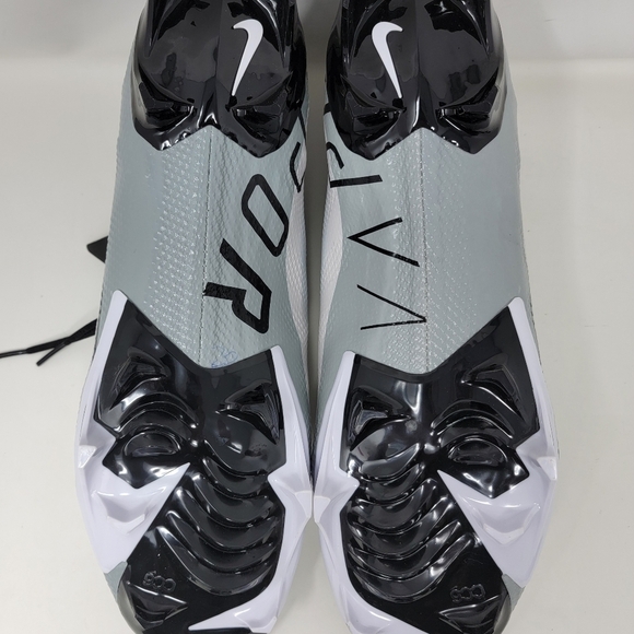 Nike Vapor Edge Pro 360 White Black Pure Platinum Football Cleats Men Size 13 main image 10